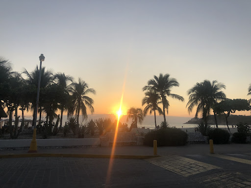 sunset in mexico