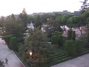 Parque del Buen Retiro in Madrid during Adelante internships