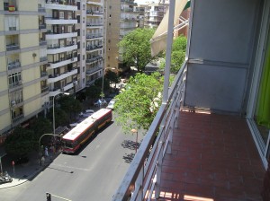 Street view of seville from top