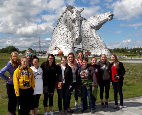 Kelpies - Equine Study Abroad in Scotland - Adelante Abroad