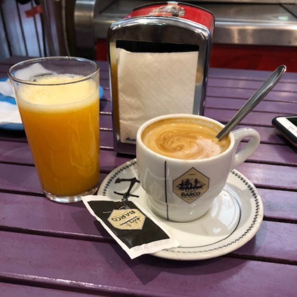 Breakfast in Spain