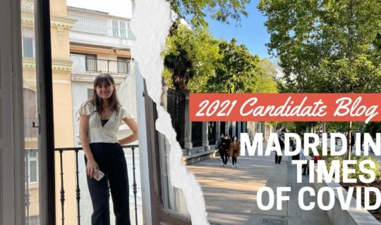 Interning in Madrid in times of COVID