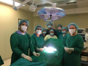 Medical interns in Ecuador