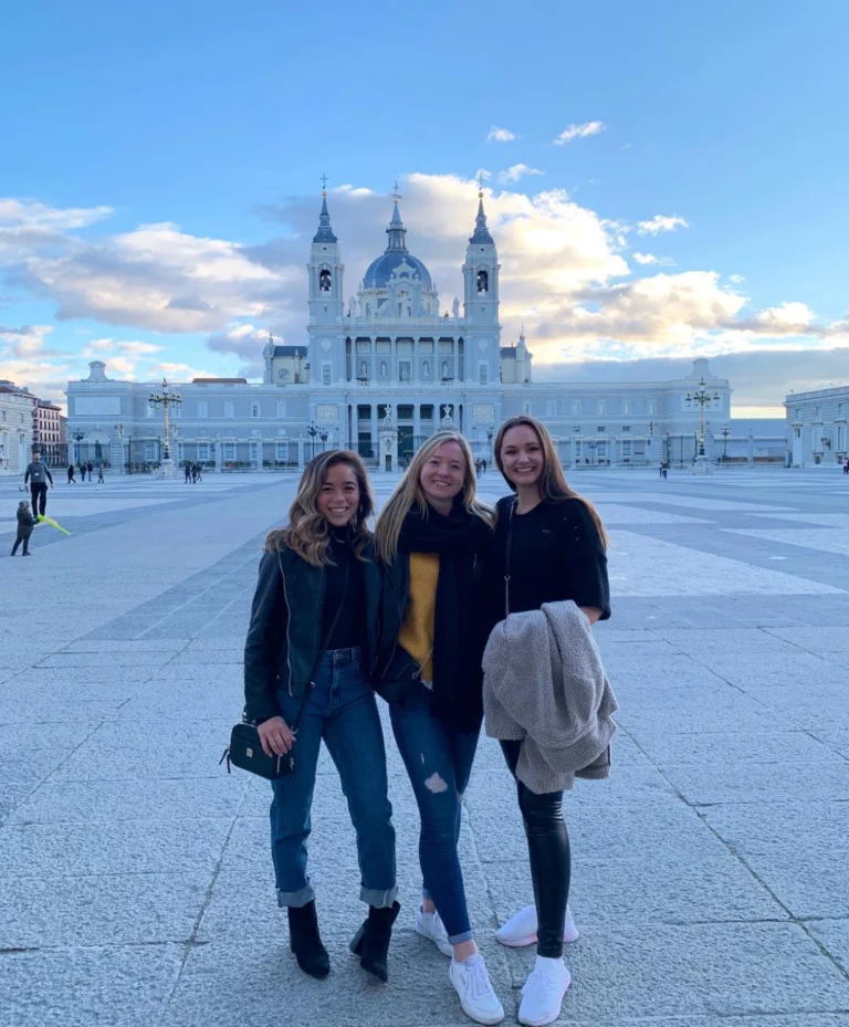 Girls in Spain for Internships Abroad
