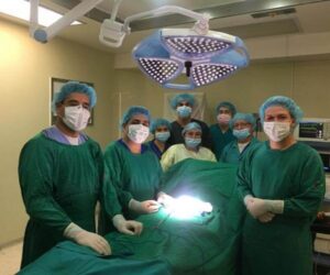 Medical interns in Ecuador
