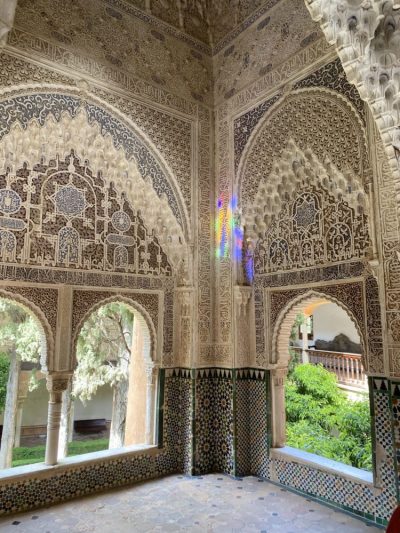 Palacios Nazaríes at the Alhambra in Granada